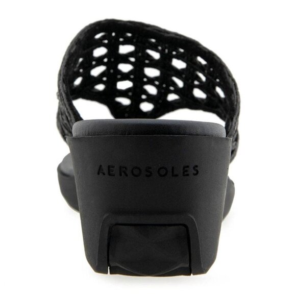 Aerosoles Women's Ivie Round Toe Wedge Sandals - Picture 3 of 4